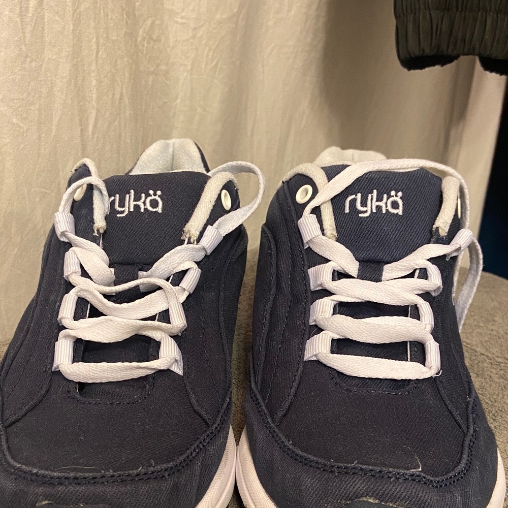 Ryka Women's Dark Blue Sneakers with Light Accents